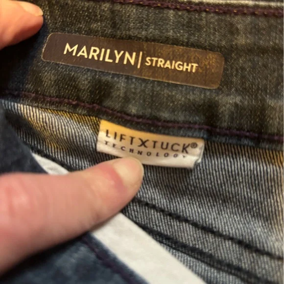 NYDJ Marilyn Straight Jeans Size 2 Petite - Picture 6 of 7